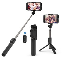 Selfie Stick Tripod VAVA 2 in 1 cu Telecomanda Bluetooth detasabila