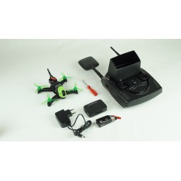 Drona de Curse Hubsan 123D X4 JET - Motoare Brushless camera 5.8G FPV HD + Acumulator bonus